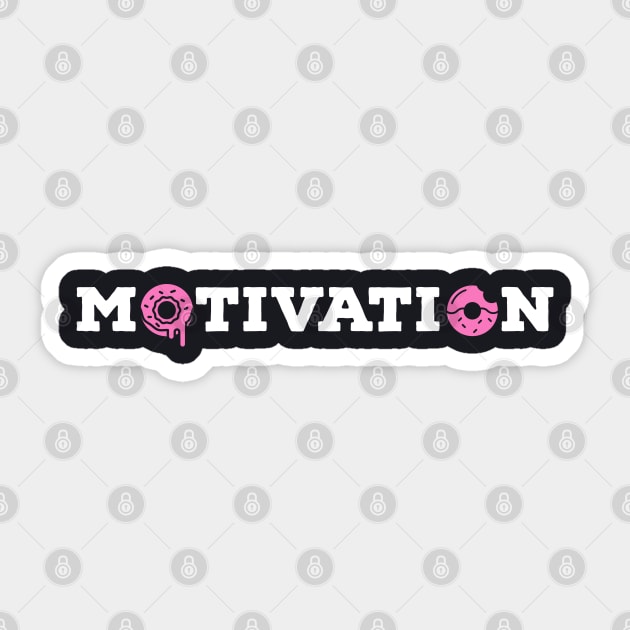 Motivation Donuts Sticker by Suzhi Q